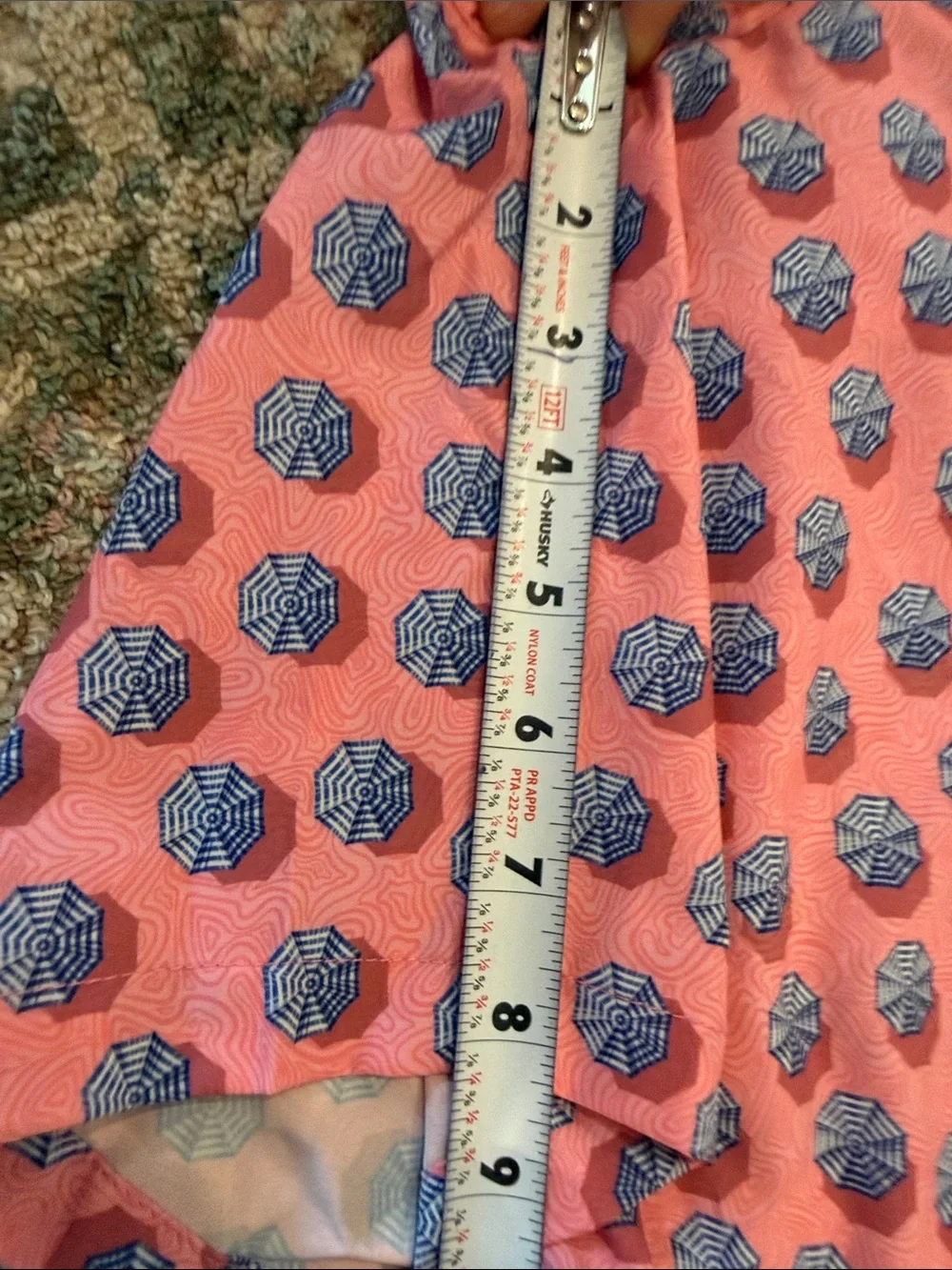 Peter Millar Lined SeaSide Swim Trunk Mens Size Medium